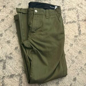 Green Volcom men’s pants